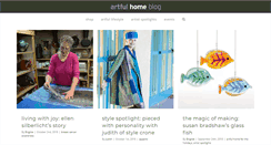 Desktop Screenshot of blog.artfulhome.com